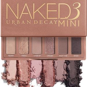 Urban Decay Naked3 Mini Eyeshadow Palette - Pigmented Eye Makeup Palette